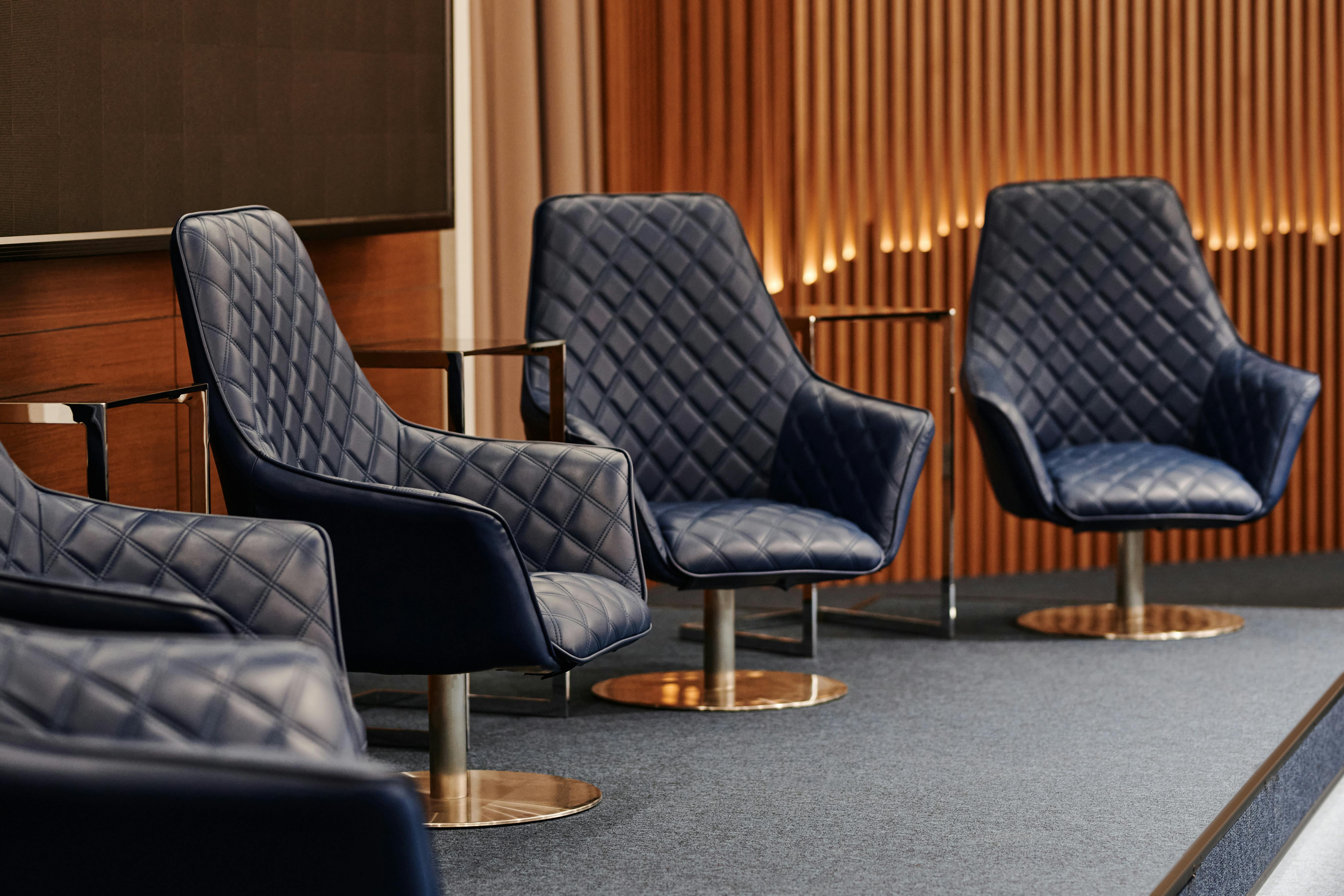 Modern boardroom overlooking city