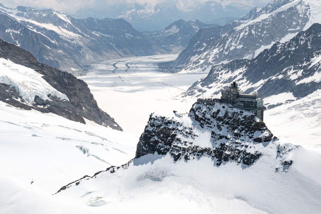 Glacier by helicopter